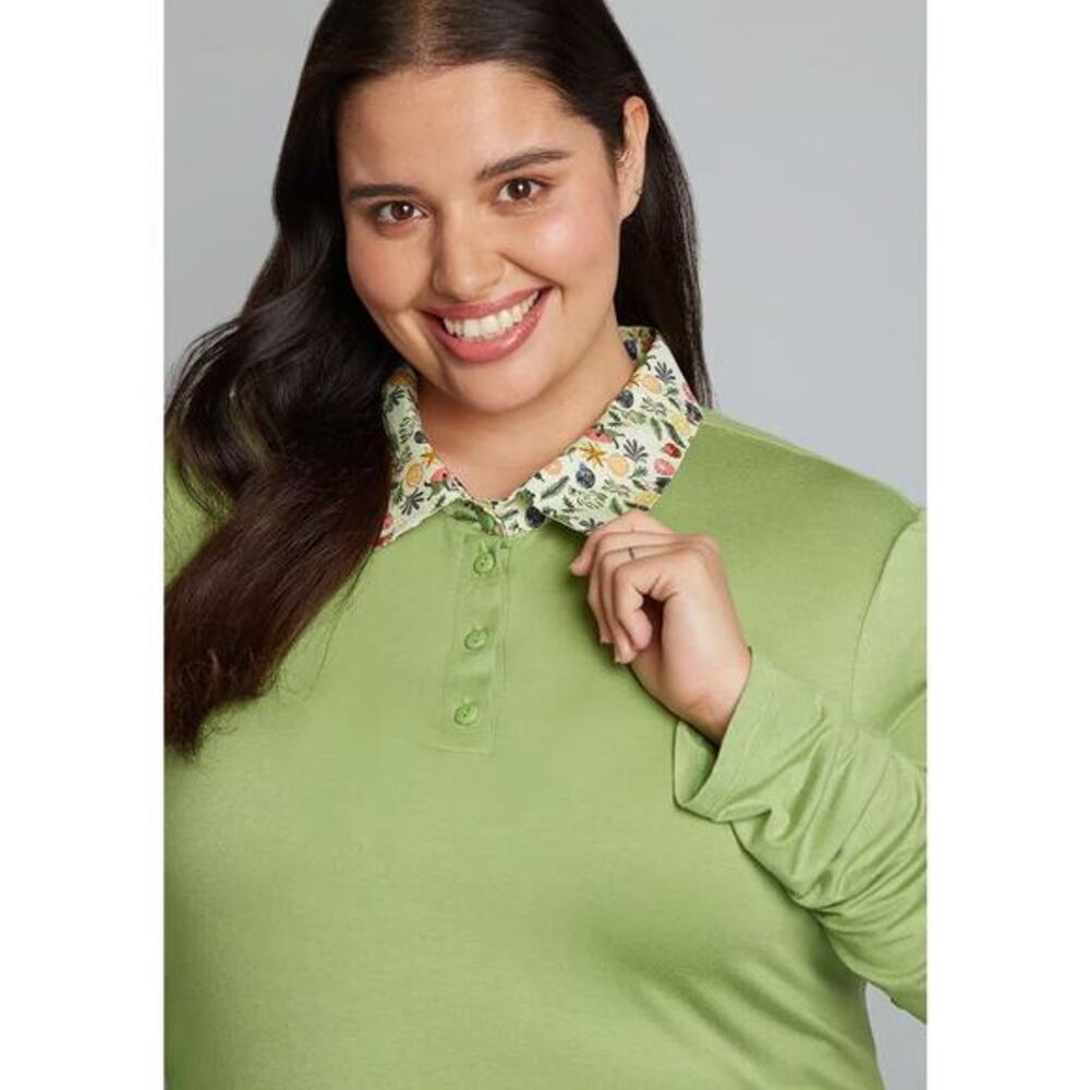Size 4X ModCloth Retrolicious Can't Wait To Celebrate Knit Top